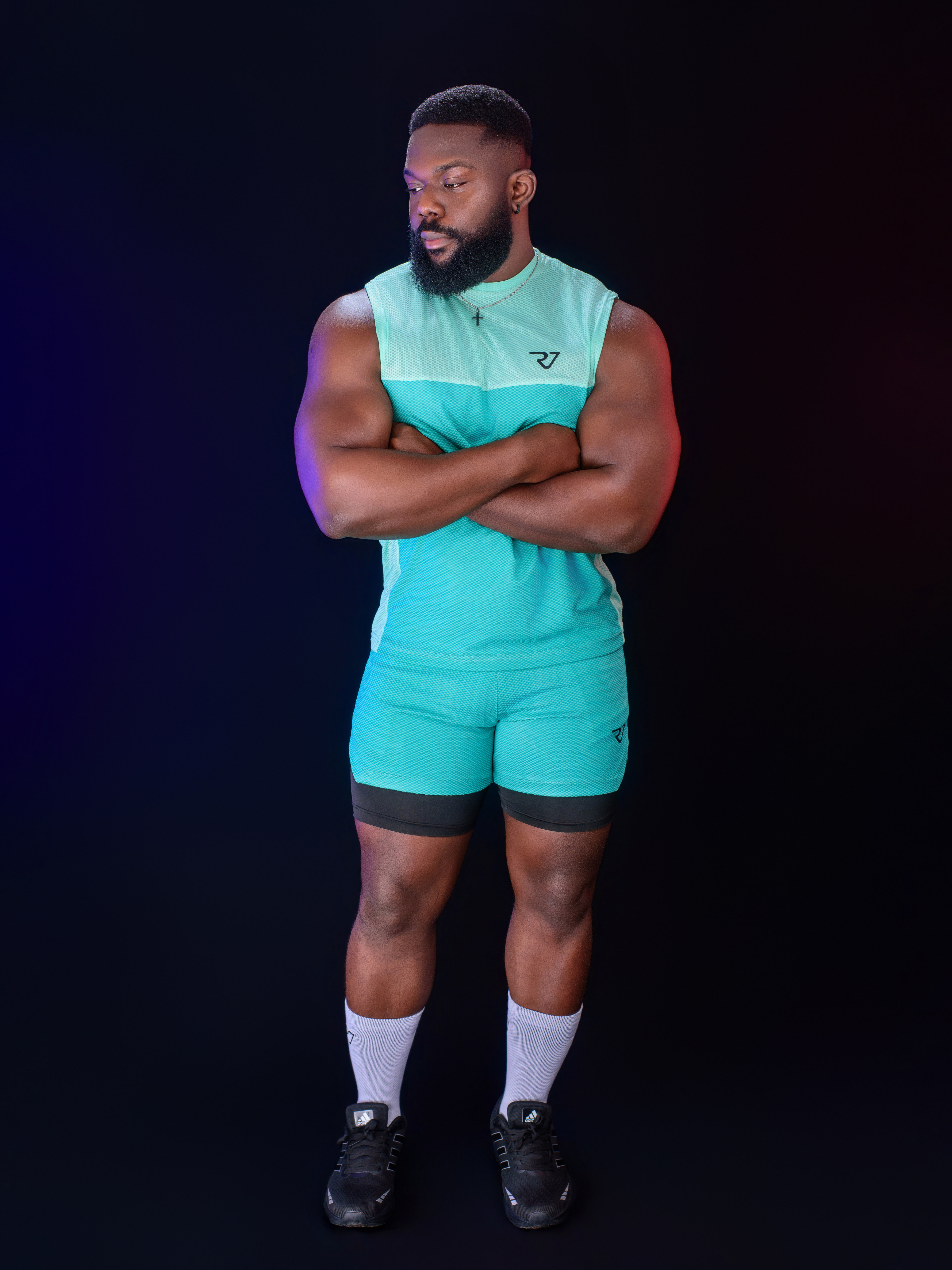 Mint shorts and top set - Image 2