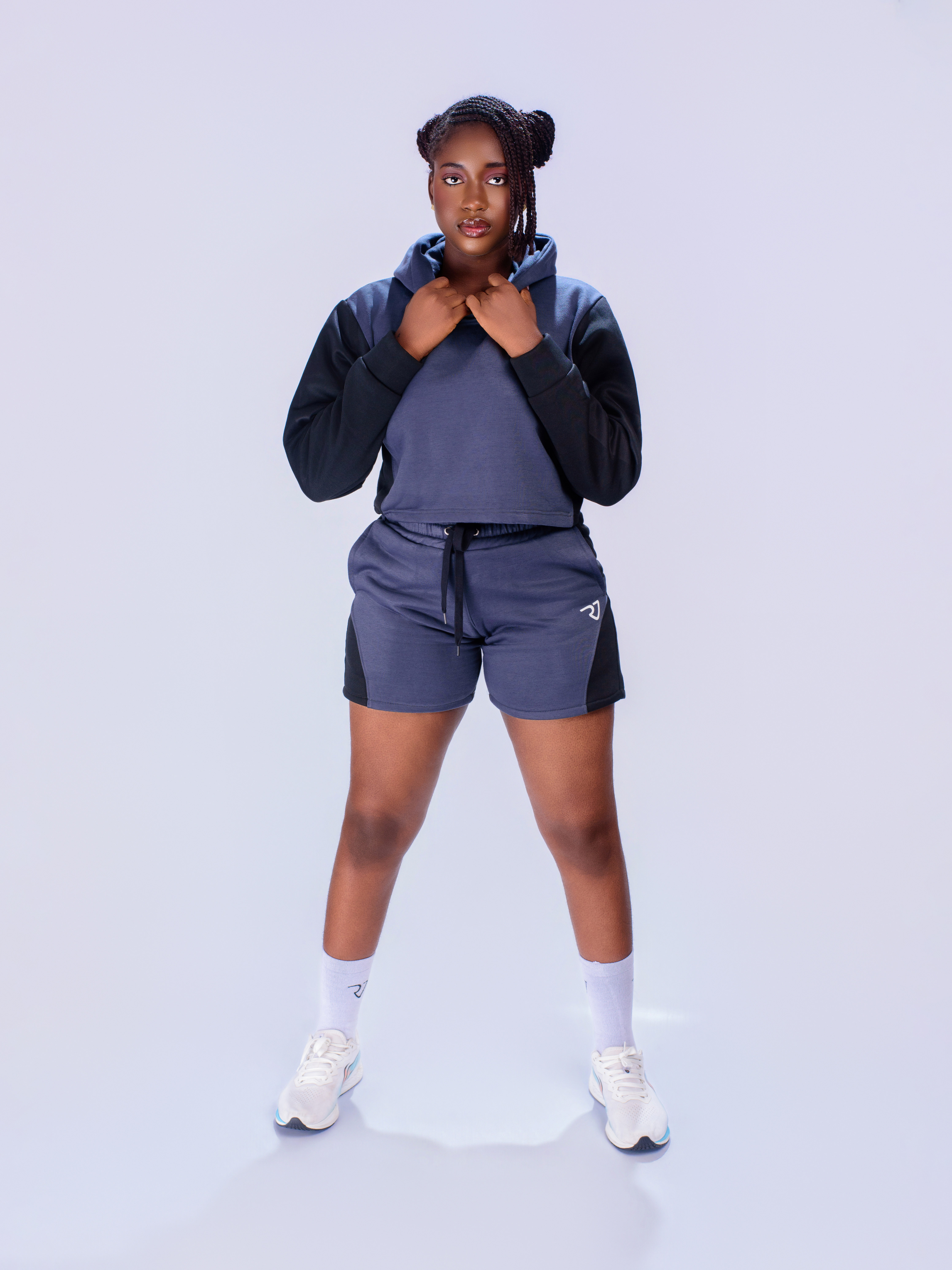 Hoodie and top sets