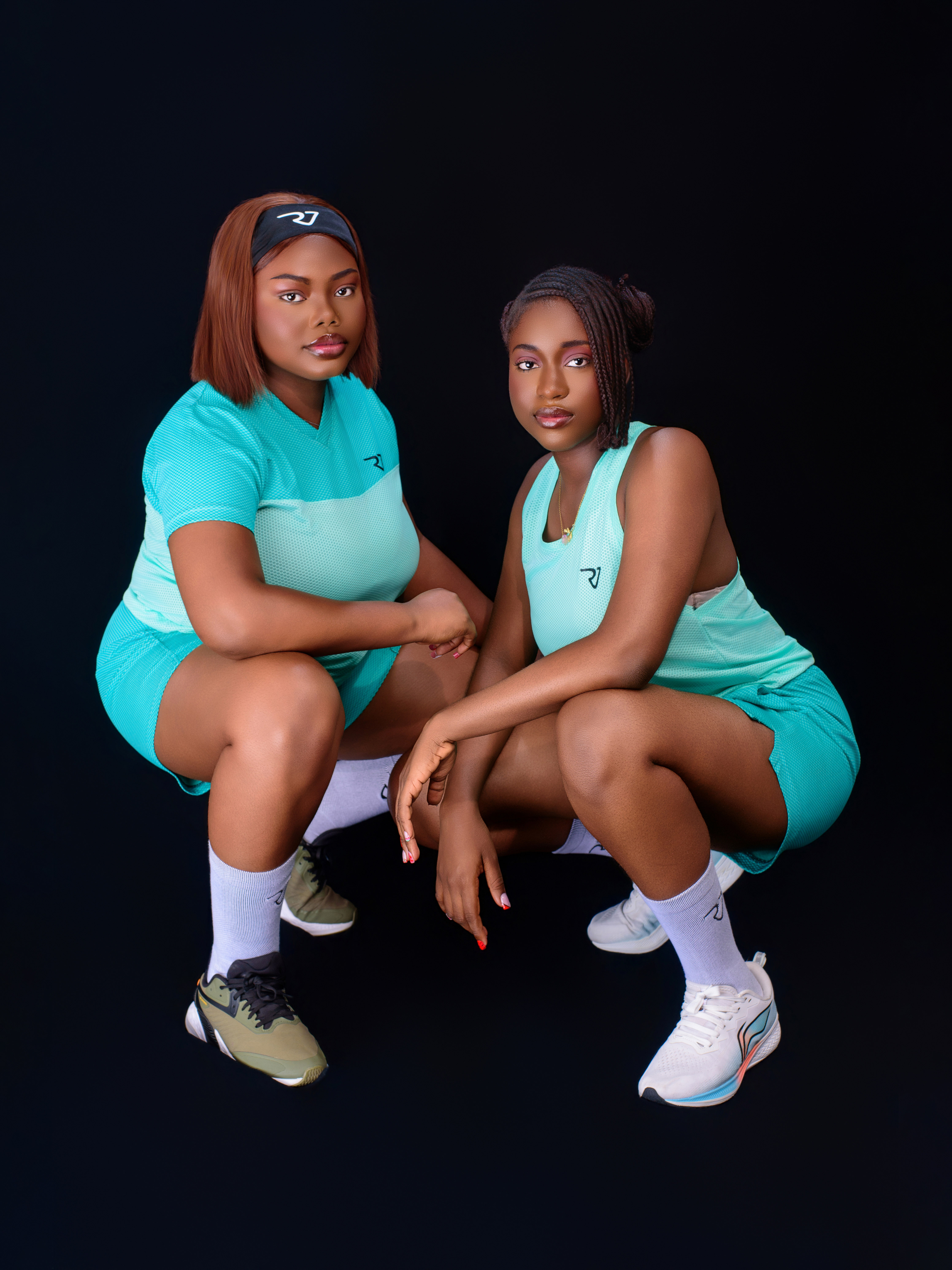 Mint set- Top and shorts - Image 2