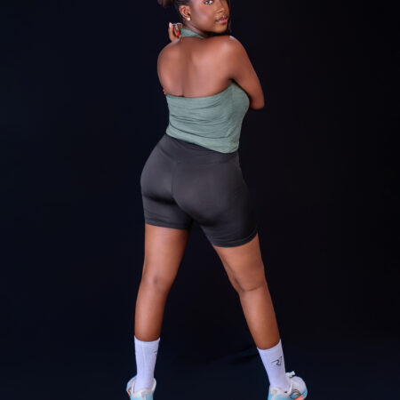 Halter neck top and tights