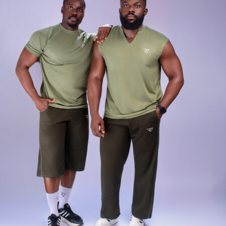 Joggers and top