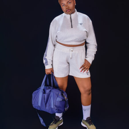 Sweatshirt and shorts